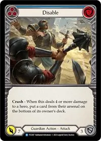 Disable Blue (Round the Table: TCCxLSS)