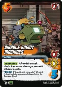 Disable Enemy Machines (Teenage Mutant Ninja Turtles) — UniVersus Card Value