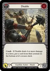 Disable Red (Welcome to Rathe)