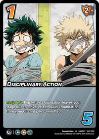 Disciplinary Action (UniVersus: My Hero Academia: Girl Power)