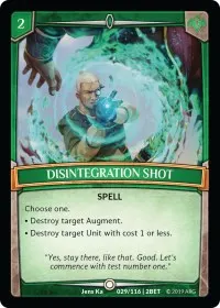 Disintegration Shot (Betrayal)