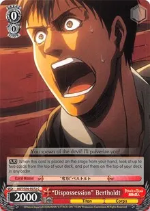 Dispossession Bertholdt (Attack on Titan Vol. 2)