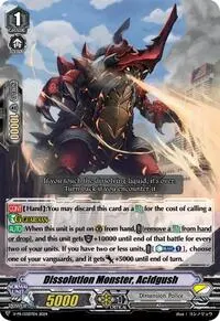 Dissolution Monster Acidgush (V Promo Cards)