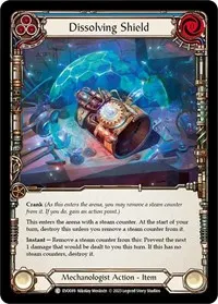 Dissolving Shield Blue (Bright Lights) — Flesh & Blood TCG Card Value