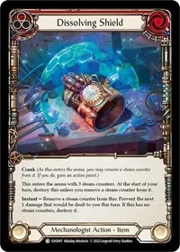 Dissolving Shield Red (Bright Lights)