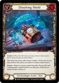 Dissolving Shield Yellow (Bright Lights) — Flesh & Blood TCG Card Value