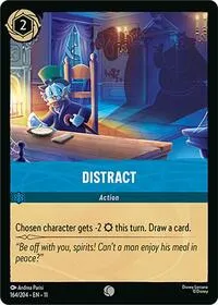 Distract (Winterspell) — Lorcana TCG Card Value
