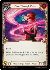 Dive Through Data Red (Armory Deck: Dash)