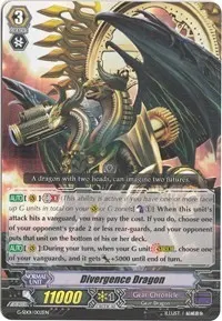 Divergence Dragon Foil (G-Start Deck 1: Odyssey of the Interspatial Dragon)