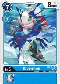 Divermon (X Record) — Digimon Card Game Card Value