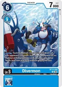 Divermon (Exceed Apocalypse) — Digimon Card Game Card Value