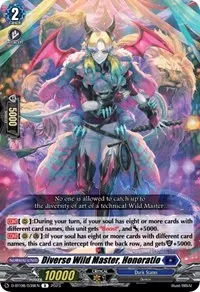 Diverse Wild Master Honoratio (D-BT08: Minerva Rising)