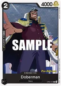 Doberman (Paramount War Pre-Release Cards)