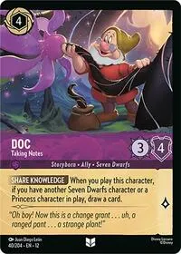 Doc Taking Notes Foil (Wilds Unknown)