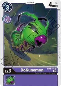 DoKunemon (Dimensional Phase) — Digimon Card Game Card Value