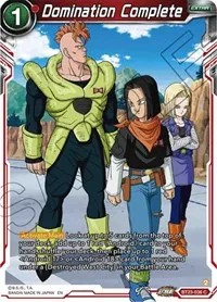 Domination Complete (Perfect Combination) — Dragon Ball Super CCG Card Value