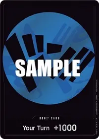 DON Card Blue (One Piece Promotion Cards)