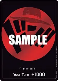 DON Card Red (One Piece Promotion Cards)