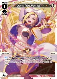 Dona Go For It Parallel Foil (Conflated Diva)