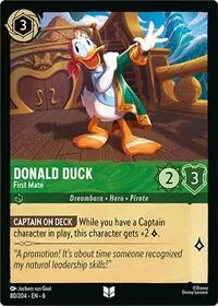 Donald Duck First Mate (Azurite Sea)