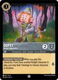 Dopey Knight Apprentice (Shimmering Skies)