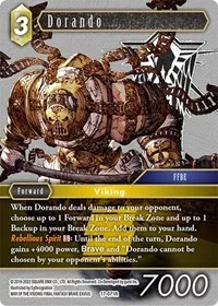 Dorando (Rebellion's Call) — Final Fantasy TCG Card Value