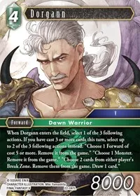 Dorgann (Hidden Hope) — Final Fantasy TCG Card Value