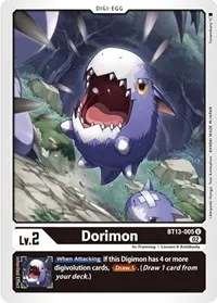 Dorimon (Versus Royal Knights)