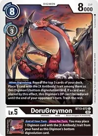 DoruGreymon (Versus Royal Knights)