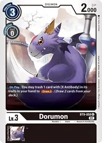 Dorumon (X Record) — Digimon Card Game Card Value