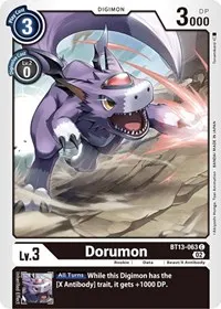 Dorumon (Versus Royal Knights)
