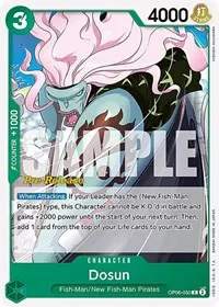 Dosun (Wings of the Captain Pre-Release Cards)