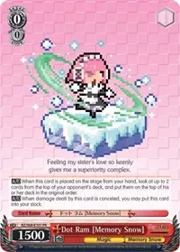 Dot Ram Memory Snow (Re:ZERO Memory Snow)