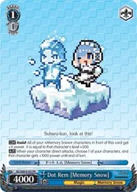 Dot Rem Memory Snow (Re:ZERO Memory Snow)