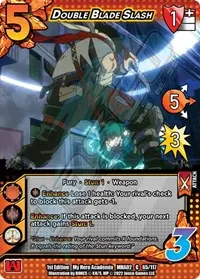 Double Blade Slash (UniVersus: My Hero Academia: Crimson Rampage)