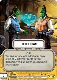 Double Down (Across the Galaxy) — Star Wars Destiny Card Value
