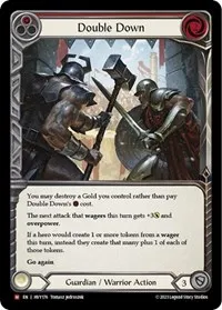 double down (Heavy Hitters) — Flesh & Blood TCG Card Value