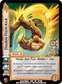 Double Flash Kick (Street Fighter CCG)