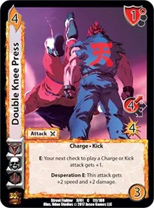 Double Knee Press (Street Fighter CCG)