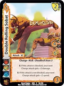 Double Rolling Sobat (Street Fighter CCG) — UniVersus Card Value