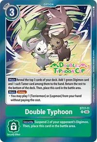 Double Typhoon (Starter Deck 17: Double Typhoon Advanced Deck Set Pre-Release Cards)