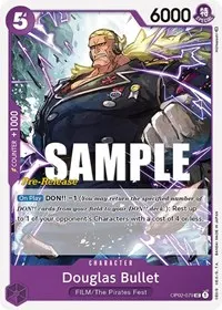 Douglas Bullet (Paramount War Pre-Release Cards)