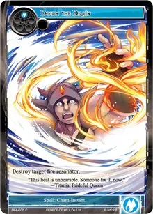 Down the Drain (Battle for Attoractia) — Force of Will Card Value