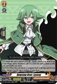 Dowsing User Lyserg (D-TB03: Shaman King)