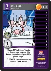 Dr Brief Analyzing (Panini: Perfection) — Dragon Ball Z TCG Card Value