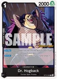 Dr Hogback (Adventure on Kami's Island Release Event Cards)