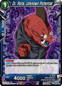 Dr Rota Unknown Potential Reprint (Battle Evolution Booster)
