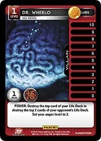 Dr Wheelo Big Brain (Panini: Movie Collection)