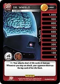 Dr Wheelo Scheming (Panini: Movie Collection)