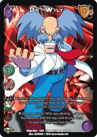 Dr Wily (Capcom Casual League Kit) — UniVersus Card Value